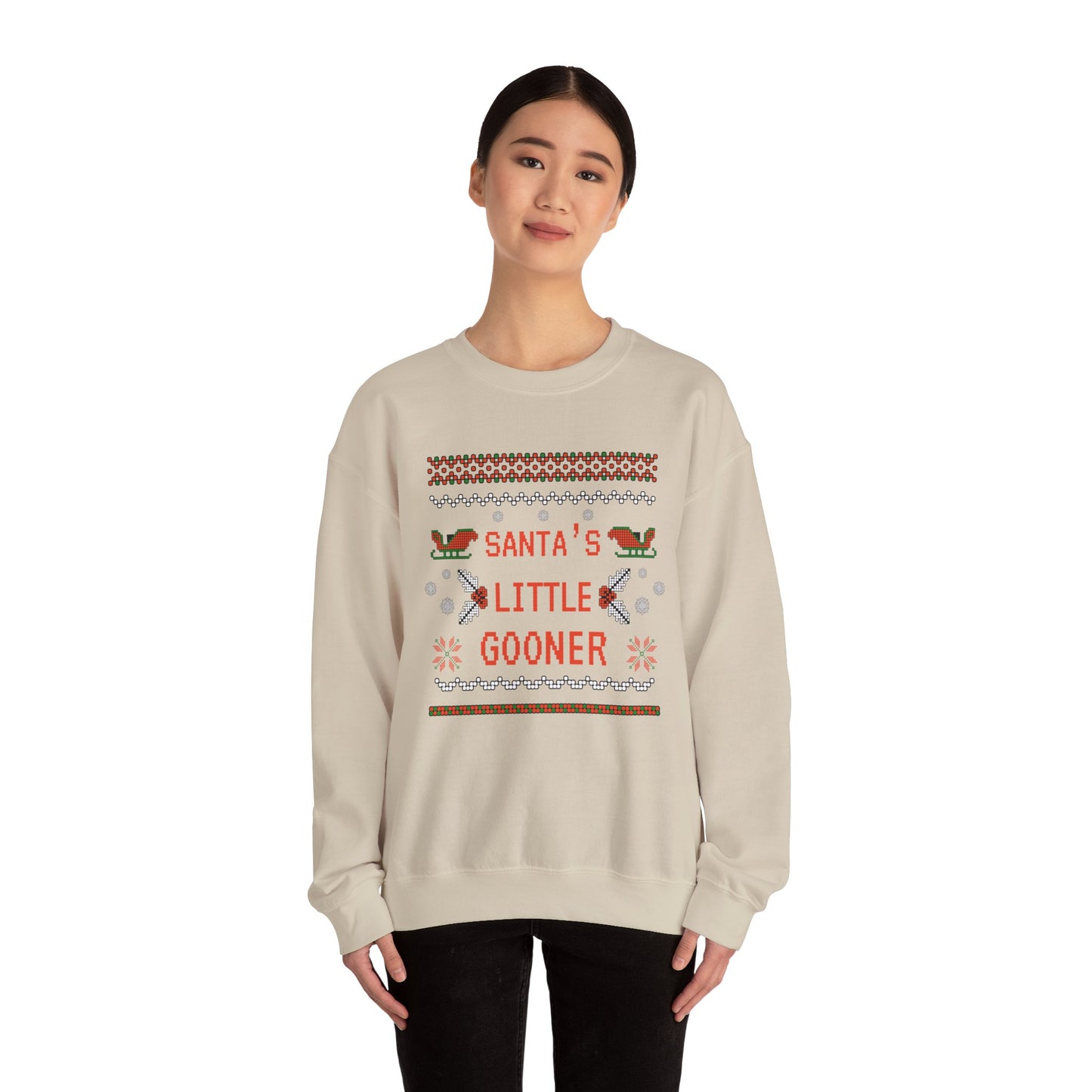 'Santa's Little Gooner' Christmas Sweater
