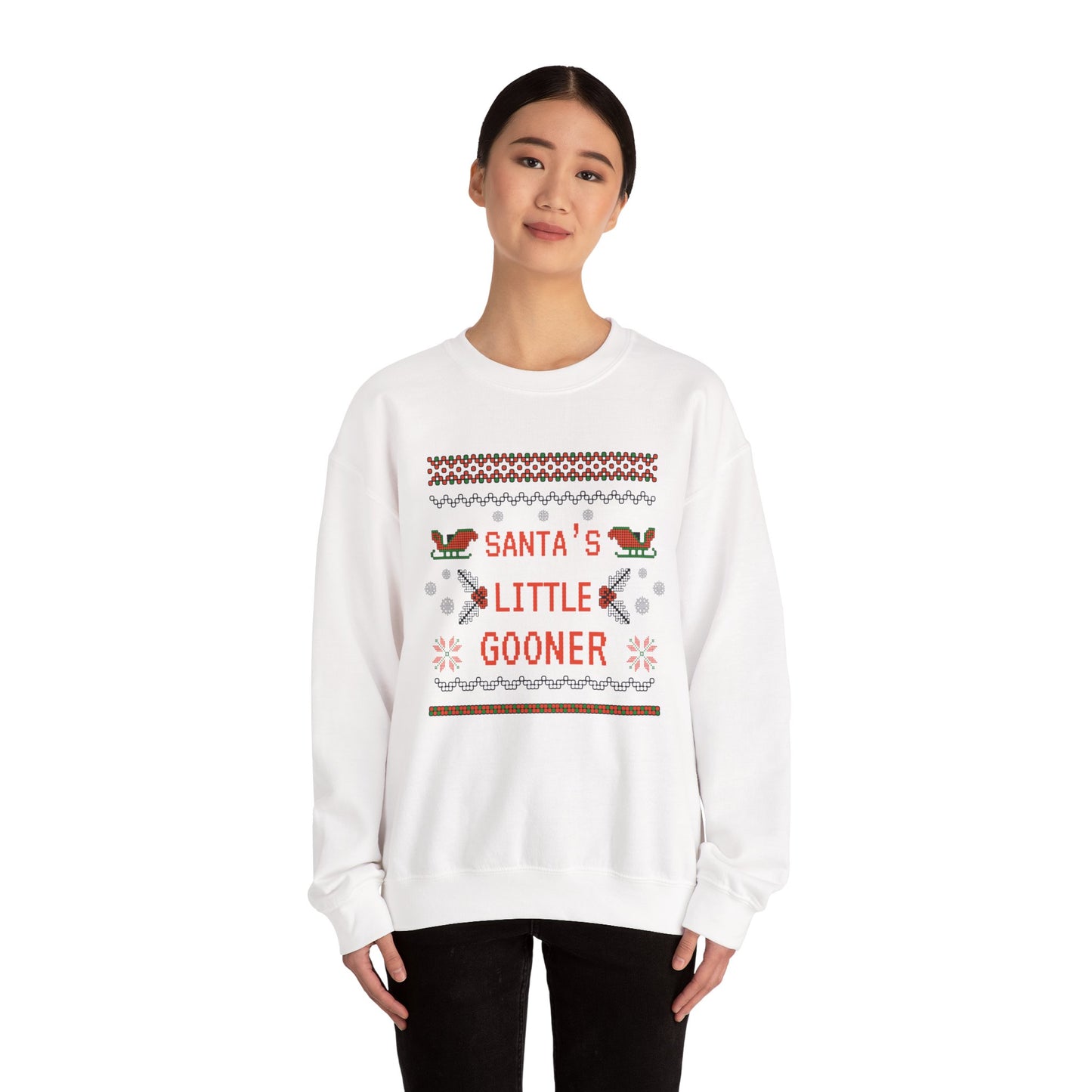 'Santa's Little Gooner' Christmas Sweater