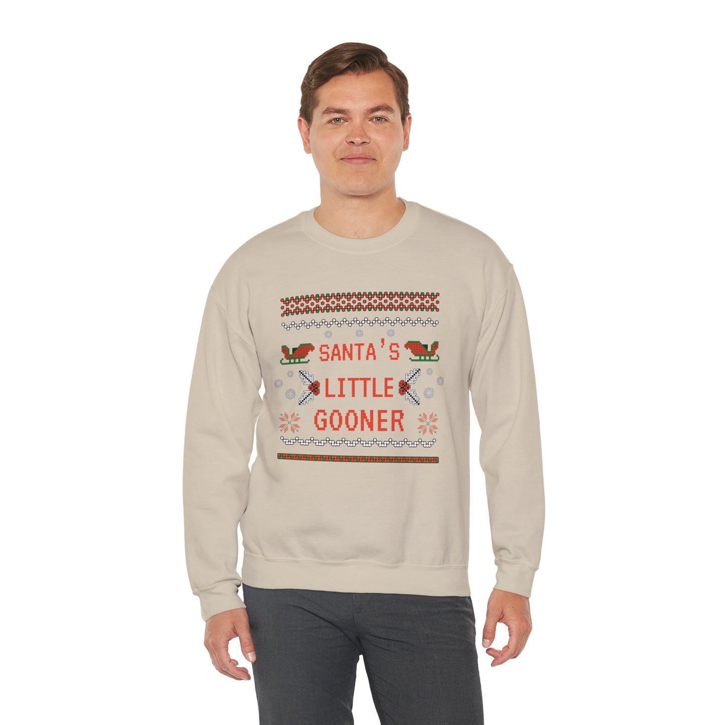 'Santa's Little Gooner' Christmas Sweater
