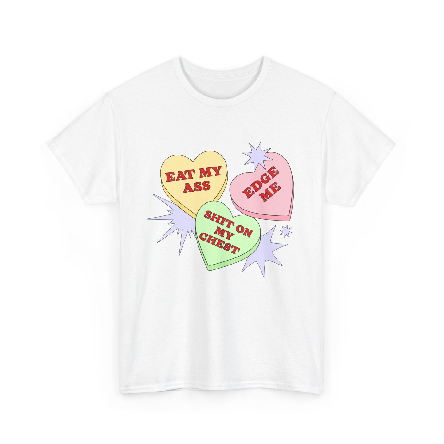 'Eat my ass, edge me, shit on my chest' T Shirt