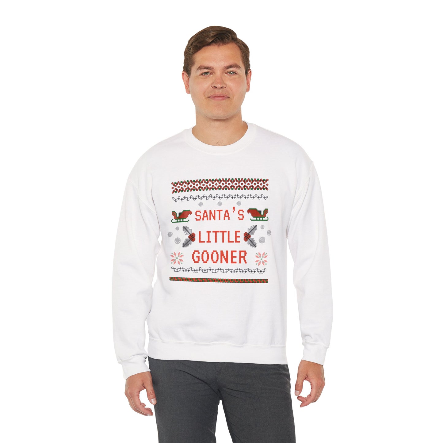 'Santa's Little Gooner' Christmas Sweater