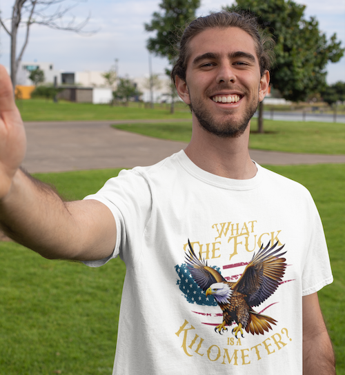 'What the F**k is a Kilometer?' T Shirt